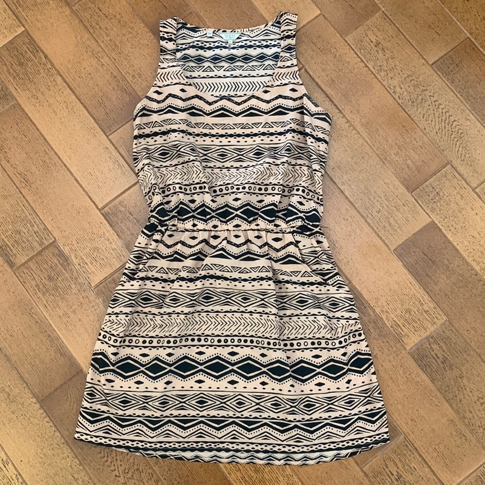 Guess Aztec Print Dress Small